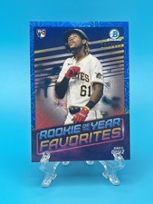 2022 Bowman Mega Rookie of the Year Favorites Oneil Cruz #ROYF-5 Blue /150 (RC)