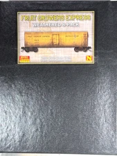 MICRO-TRAINS N 40' DOUBLE SHEATHED WEATHERED WOOD REEFER 8-PK FGE 99305824