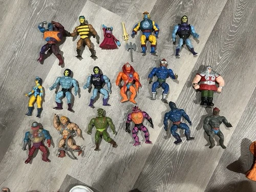 He-Man Masters of the Universe 1980s Vintage Lot Of 17 Figures