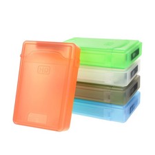 5Pcs Hard Disk Protection Box Plastic Storage Holder Case 2.5