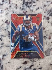 2014 Panini Select Rookies Red Mojo Prizm /75 Trey Watts #185 RC Rams