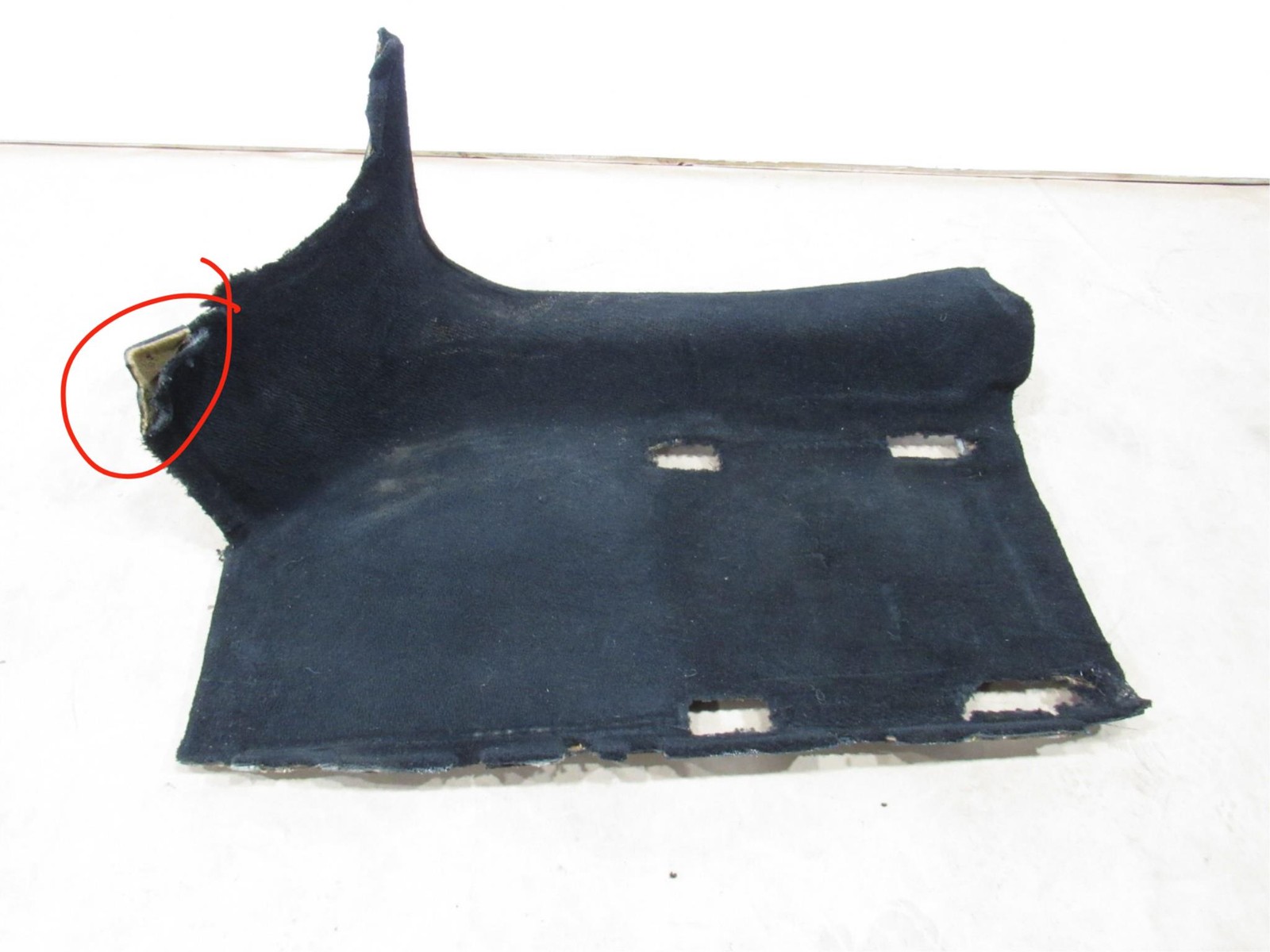 15-19 Ferrari 488 Spider 2017 Front Right Passenger Floor Liner Carpet ;@2