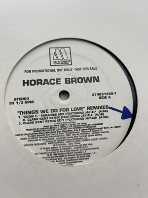 Horace Brown & Jay-Z - Things We Do - $4.99 Warehouse BINS - READ DESCRIPTION