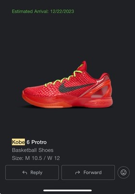Kobe 6 Proto Reverse Grinch Men's