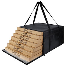 Insulated Pizza Delivery Bag for Carry Hot, 20" X 20" X 14" Insulated Food Deliv