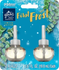 Glade PlugIns Refills First Frost Scented Oil  Air Freshener 1.34 Fl Oz 2 Refill