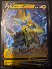 Pokemon Zeraora v SWSH263 Black Star Promo Card Full Art