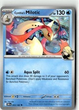 2025 Scarlet & Violet Destined Rivals Cynthia's Milotic 53/182