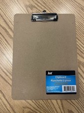 8 Pack Clipboard 8.5 x 11 Letter Size Clip Boards Bulk, A4 Wooden Hardboard ...