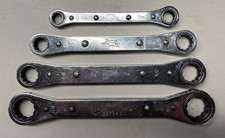 Snap-on SAE Ratcheting Box Wrench Set 4pc 3/8-13/16 12p R1214A R1618 R2022 R2426