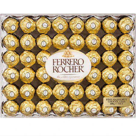 Ferrero Rocher, Haslenuss, 48 Stück, 21,2 Unzen {Importiert aus Kanada} - Bild 2 von 3