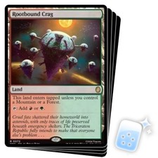 PRESALE ROOTBOUND CRAG X4 Teenage Mutant Ninja Turtles Eternal Magic MTG CARD