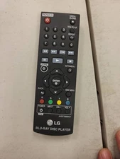 LG AKB73896401 Remote Control Blu-Ray DVD Disc Player Genuine OEM Replacement