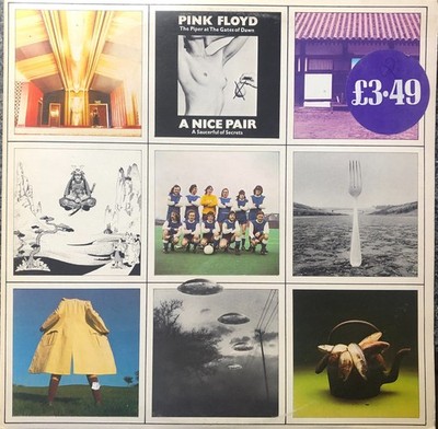 Pink Floyd a Nice Pair 1974 Uk Harvest Double Vinyl Lp Shdw 403 + inners Ex / Ex