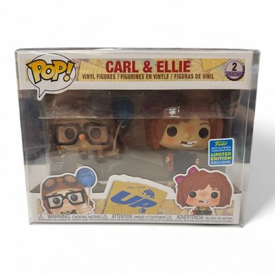 Funko Pop! Disney Pixar UP Carl & Ellie 2-Pack 2019 Summer Convention Exclusive