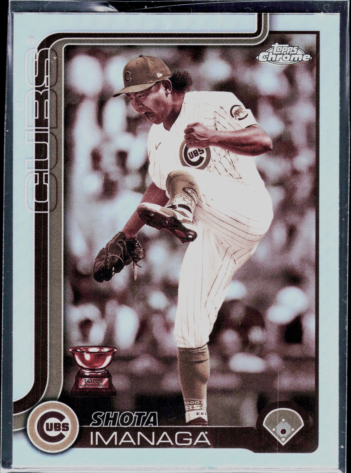 2025 Topps Chrome #149 Shota Imanaga Sepia Refractors