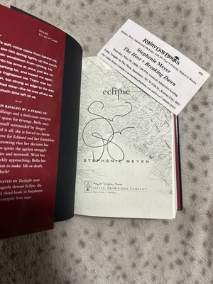 Eclipse (Twilight Saga) SIGNED by Stephenie Meyer