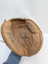 MIZUNO Catchers Mitt RIGHT HT MT 1050 Pro Model Pro Scoop SUPER Leather Glove
