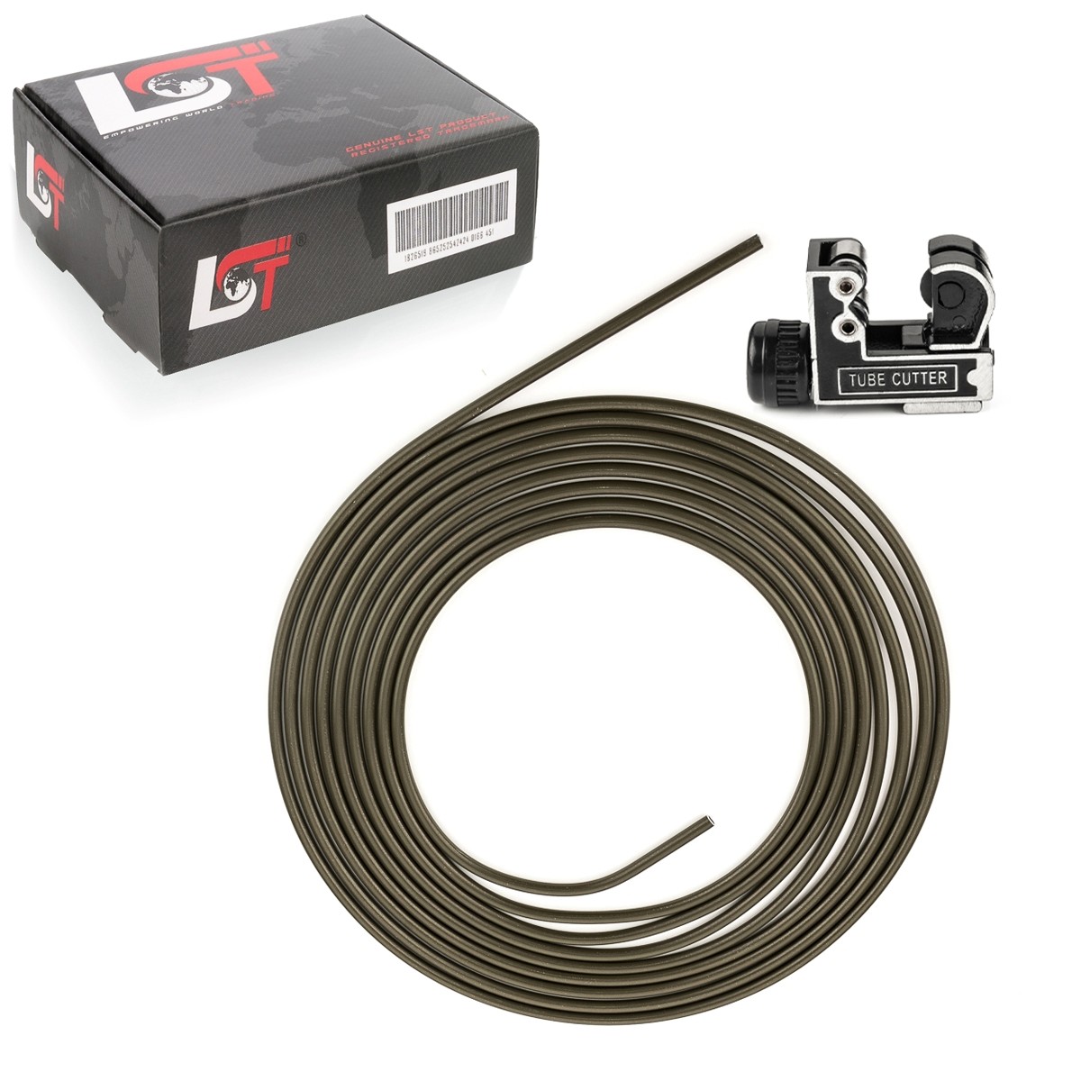 5M Brake Line Brake Pipe Steel Line Powder Coated Ø 4.75Mm For Daimler