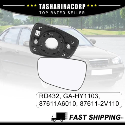 87611A6010 Heated Mirror Glass 1/lot fit for Hyundai Elantra 2011-2013 Left Side