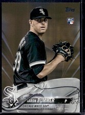 2018 Topps Series 2 GOLD #495 Aaron Bummer #1093/2018 White Sox Rc