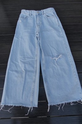 Mango Wide- leg Jeans für Mädchen Gr.140 cm.