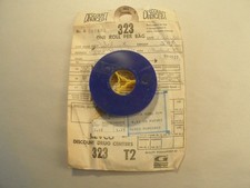 Vintage Camler Film Take-Up Reel Blue Yellow Plastic 2-inch