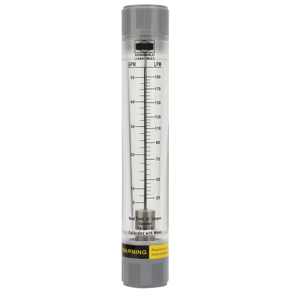 LZM-25G Acrylic Tube Type Liquid Flowmeter Meter For Water