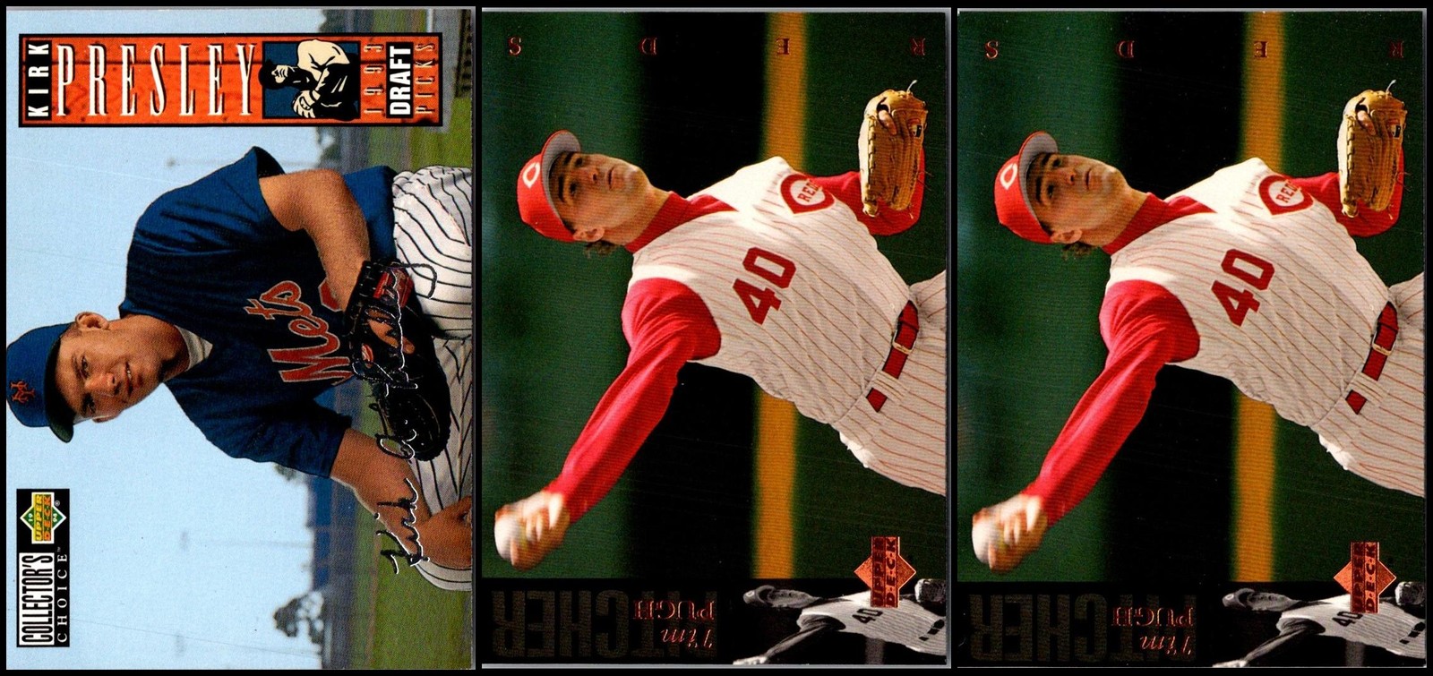 Upper Deck Tim Pugh (3) Card Lot -