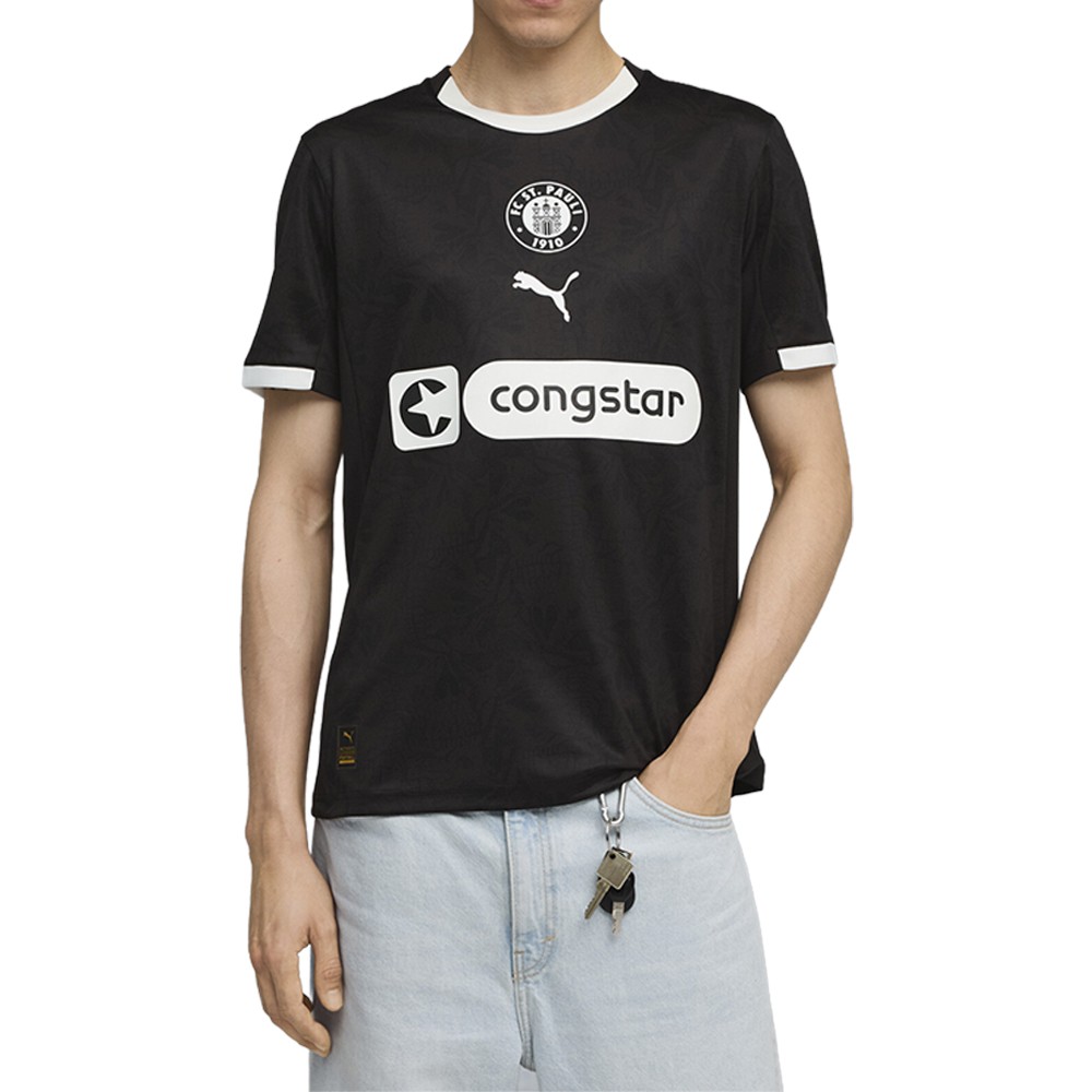 専用⑨ PUMA St. Pauli 2526 Third Crew Neck Short Sleeve Soccer Jersey