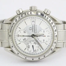 OMEGA Speedmaster Chronograph Silver Dial Stainless Steel Automatic Men's Watch