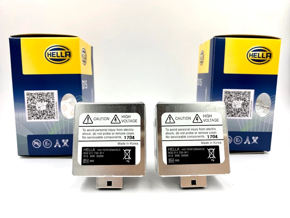 2x Nuevo para OEM 03-14 Porsche Cayenne Xenon Hella D1S 5000K HID Faro Bombilla Foto 2 de 2