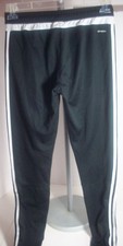 Adidas climacool black with white accents unisex leggings - size S - excellent