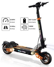 Ruitoo 1000W Electric Scooter for Adult Foldable E-Scooter 28 MPH Urban Commuter