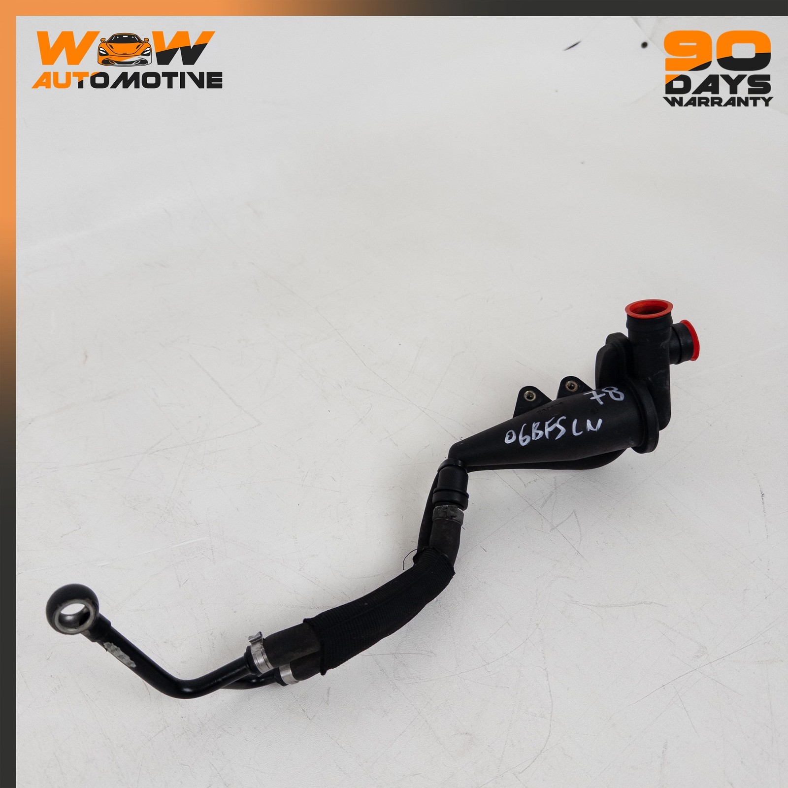 04-13 BENTLEY CONTINENTAL FLYING SPUR GT 6.0L ENGINE OIL SEPARATOR PIPE OEM