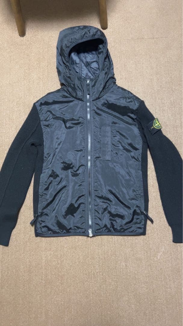 Stone Island PRIMALOFT Knit Panel Nylon Jacket Men's Size S - product detail image 1