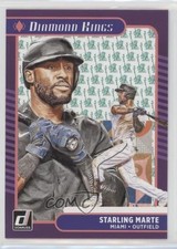 2021 Panini Donruss Diamond Kings Liberty Starling Marte #17 g1d