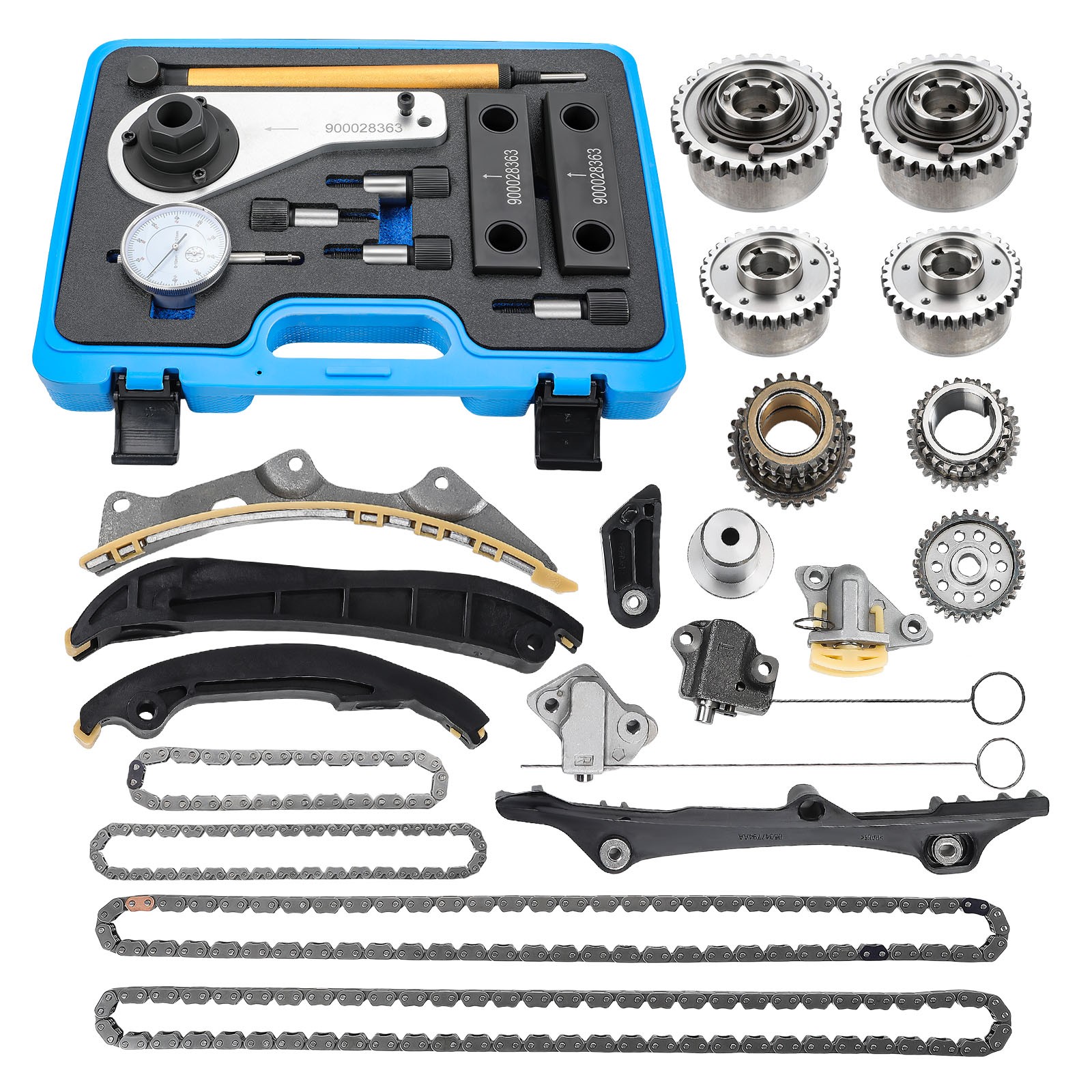 Maserati Quattroporte S Diesel 2013-2016 Timing chains Set P/N 900028263