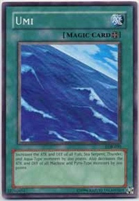 Umi - LOB-050 - Common - Unlimited Edition - Heavily Played