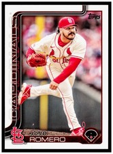 2025 Topps Update JoJo Romero Card St. Louis Cardinals #US346