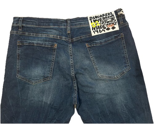 DSQUARED2 Jeans LIMITED EDITION Stretch, distressed, washed blue 50-34/36" Inch - Bild 11 von 15