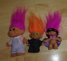 Lot of 3 Russ Trolls - Good Condition See Photos.