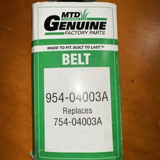 OEM MTD Cub 954-04003A 754-04003A Drive Belt TroyBilt Bolens