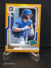 2026 DONRUSS SEAN GAMBLE OPTIC ORANGE 78/199 KANSAS CITY ROYALS