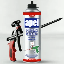 APEL Foam Gun Cleaner, Dispensing Gun Cleaner, Dissolves Spray PU Foam(15.8 fl)