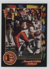 1991 Wild Card Draft Howard Griffith #18 17vs