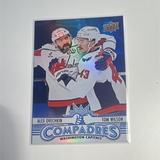 2025-26 Upper Deck Series 1 Compadres Alex Ovechkin Tom Wilson CM-13