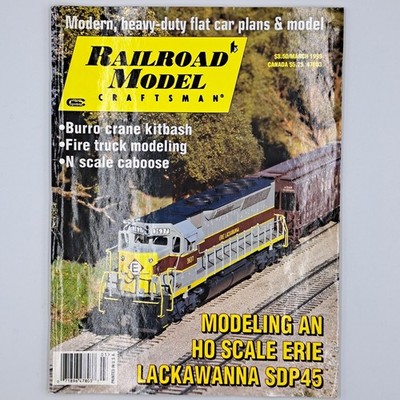 Railroad Model Craftsman March 1999 Magazine HO N Scale Modeling