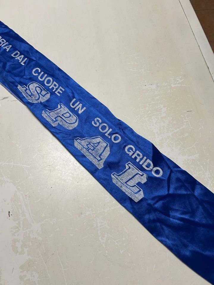 Sciarpa Calcio Ultras Spal Rara Vintage Scarf Bufanda - Immagine 3 di 4