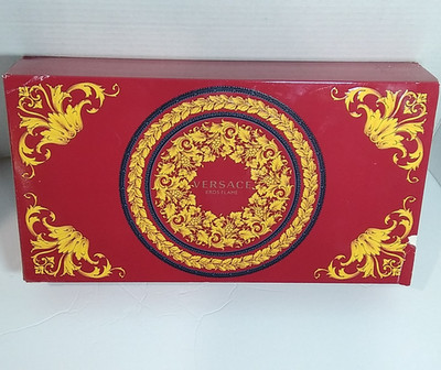 Versace Men's Eros Flame 4pc Gift Set Cologne Aftershave Deodorant Travel Spray